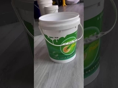 18L de plástico de grado alimenticio impermeable 5 galones baldes con mango